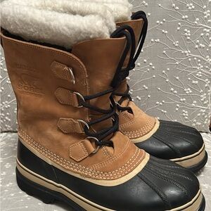 Sorel Men's Caribou Snow Boots EUC